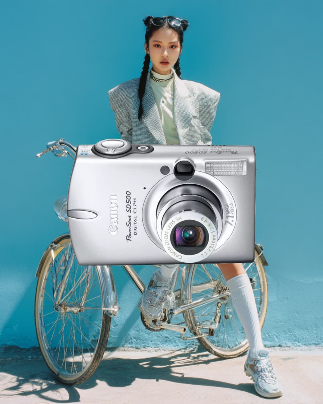 캐논 파워샷 SD500 (캐논 익서스 700 IXUS700) 빈티지 디카 상품이미지1