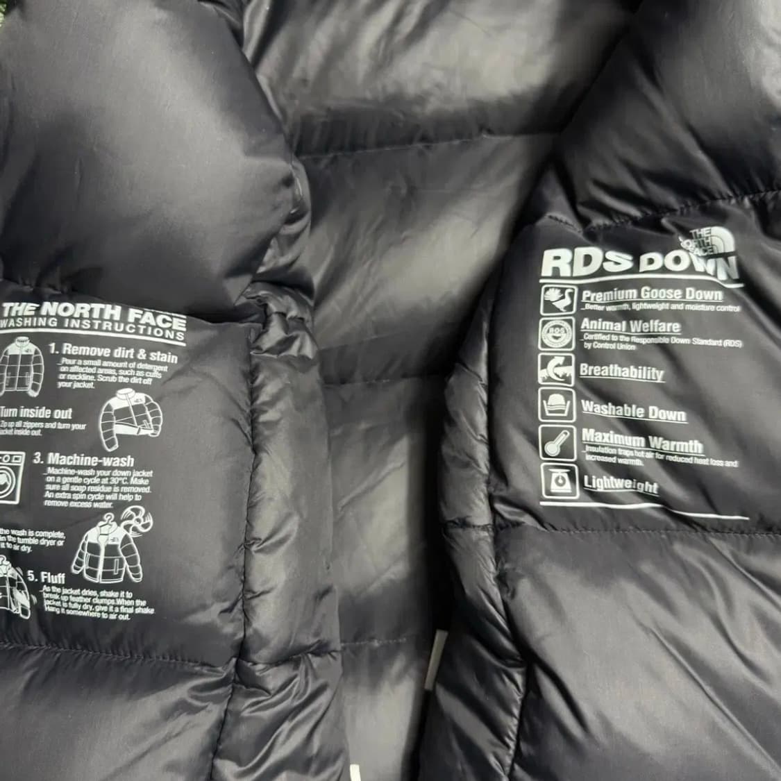 노스페이스 드라이벤트 킬리만자로 그린 다운 패딩 상품이미지6