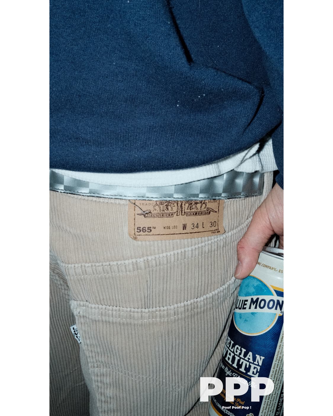 90s Levi’s 565 Coduroy Pants Wide Leg 상품이미지3