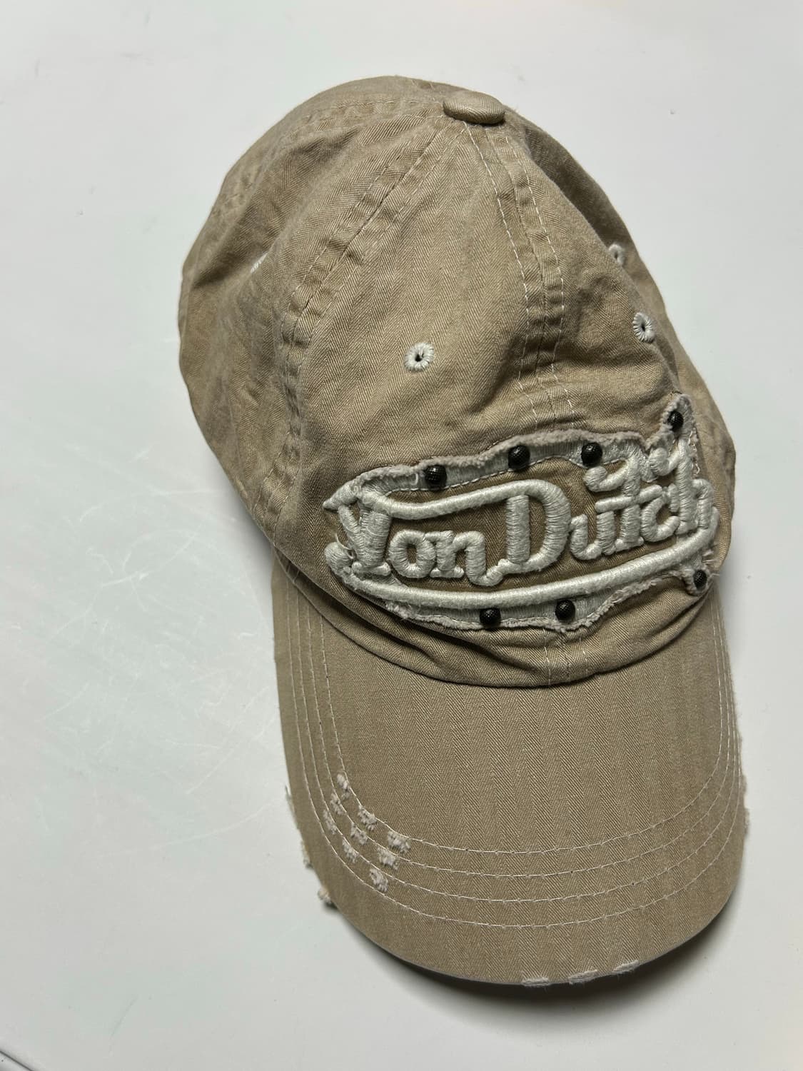 본더치 빈티지 y2k 데미지 캡 상품이미지1