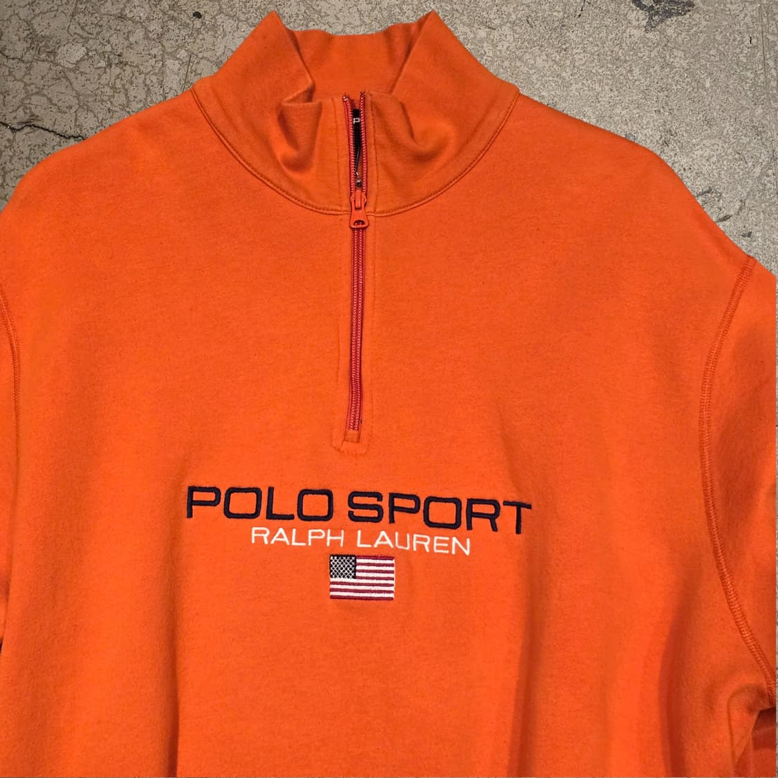 90s Polo Sport Ralph Lauren 반집업 스웻셔츠 상품이미지2