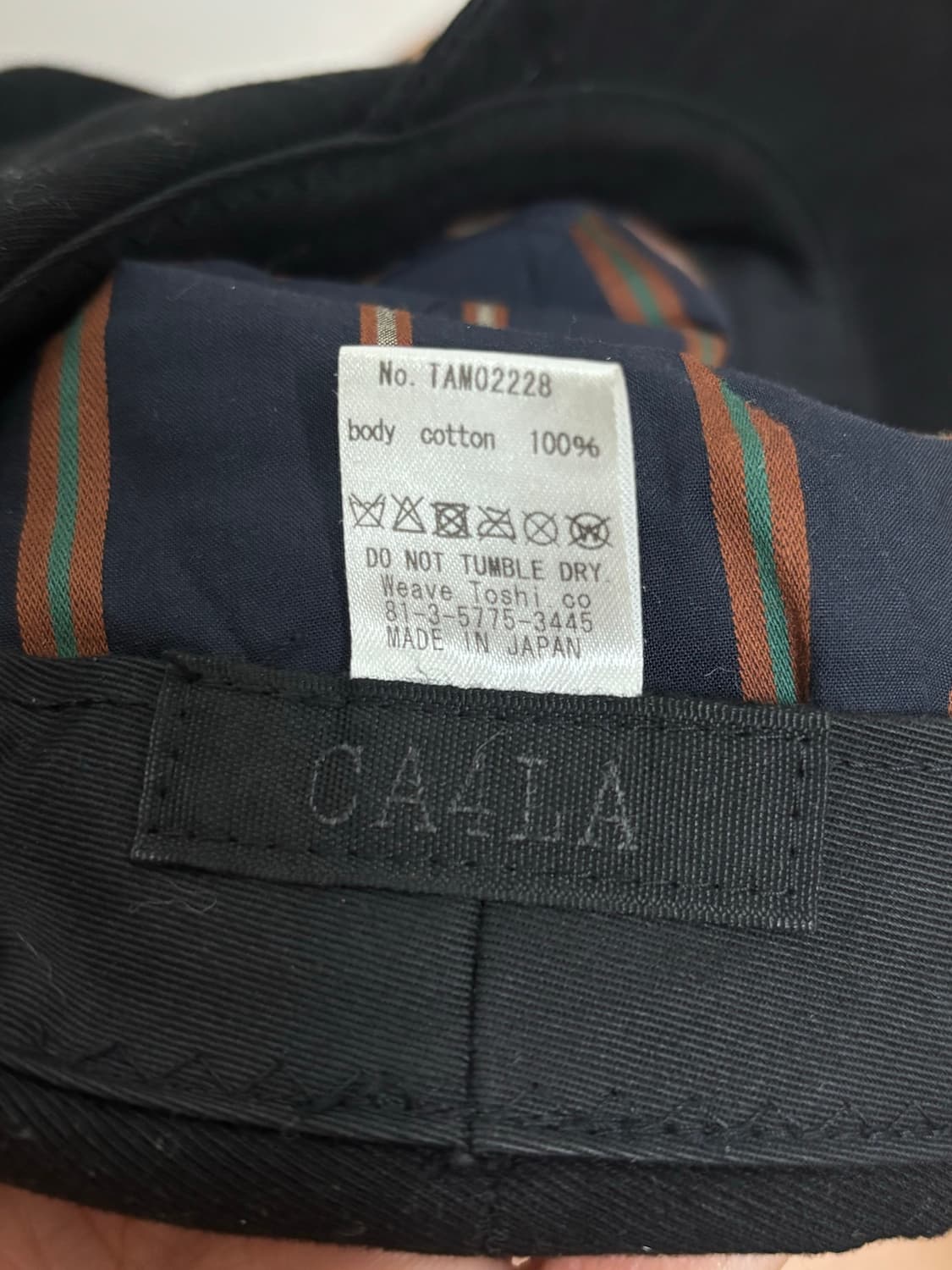 Ca4la drape work cap 상품이미지8