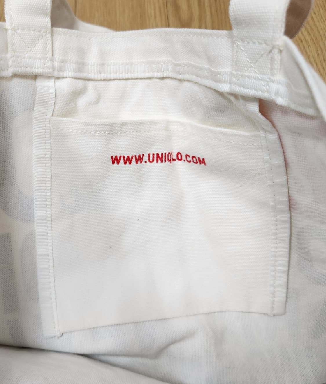 UNIQLO 유니클로 시티 레터링 에코백, 캔버스백 40x40 상품이미지6