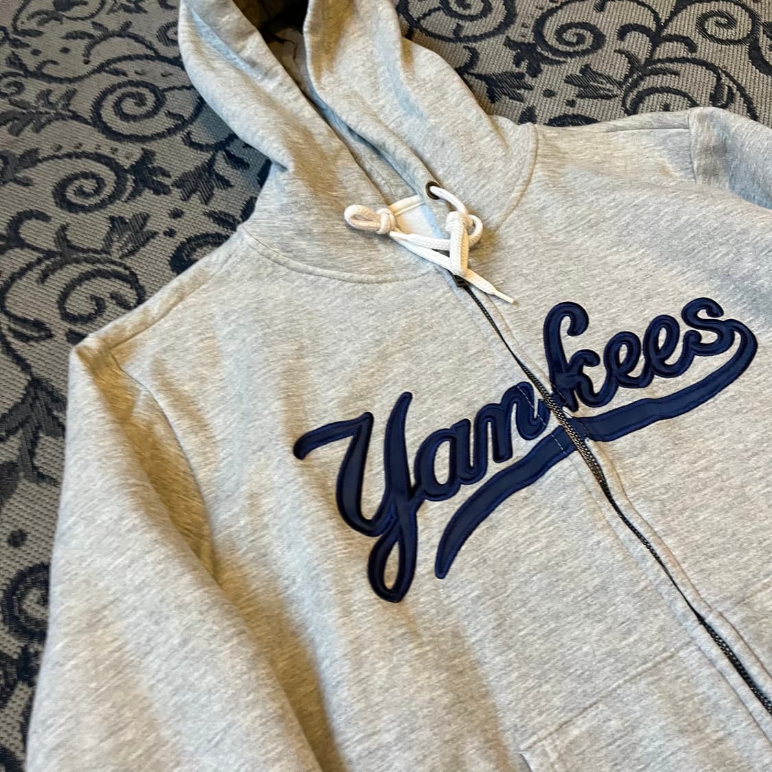 미첼앤네스 뉴욕양키스 후드집업/W2474 상품이미지3