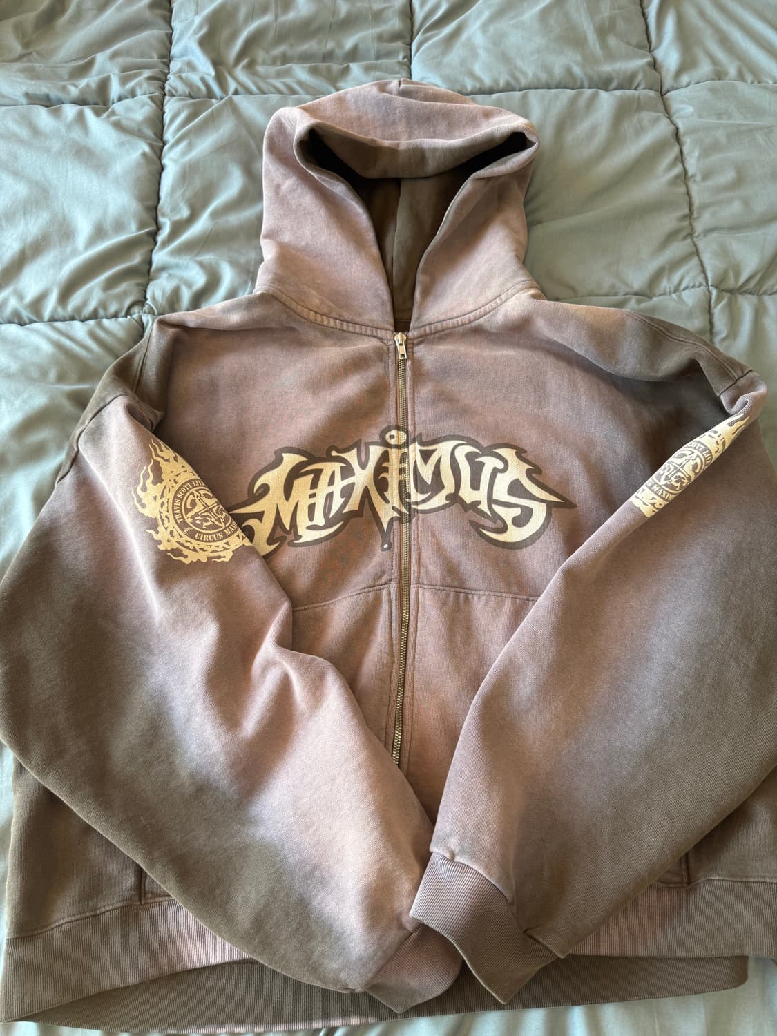 ) 트래비스 스캇 키르쿠스 막시무스 스타디움 투어 후드집업 상품이미지1