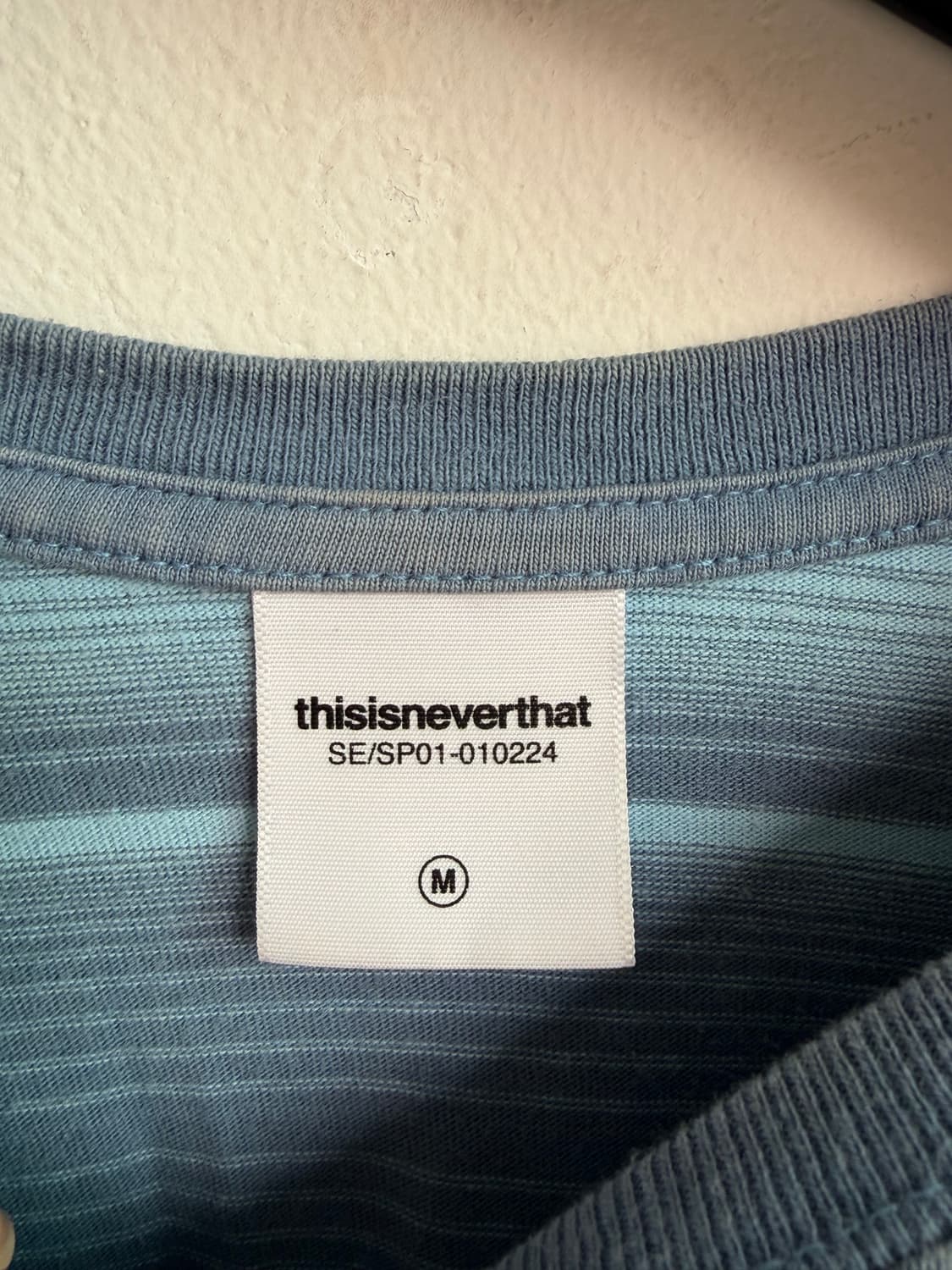 Thisisneverthat 스트라이프 긴팔 티셔츠 M 상품이미지4