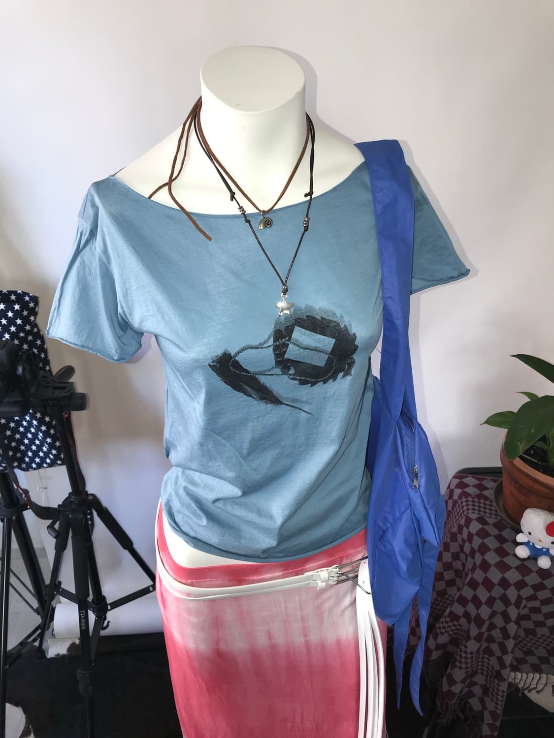 NIGHTFRUITI Pippi Bag Blue 상품이미지5