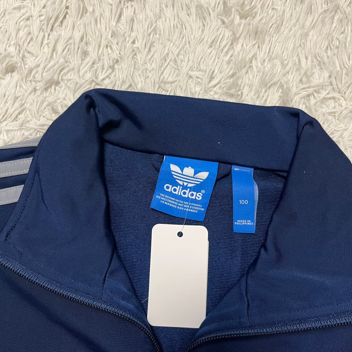 Adidas navy grey Firebird jersey 상품이미지6