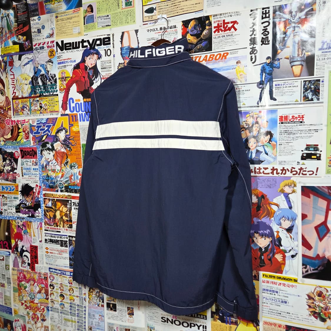 타미힐피거 올드스쿨 네이비 기모 바람막이 상품이미지6