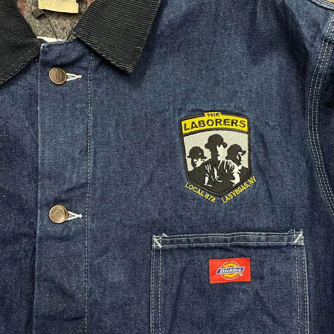 (2XL) Dickies 디키즈 데님 초어 자켓 상품이미지4