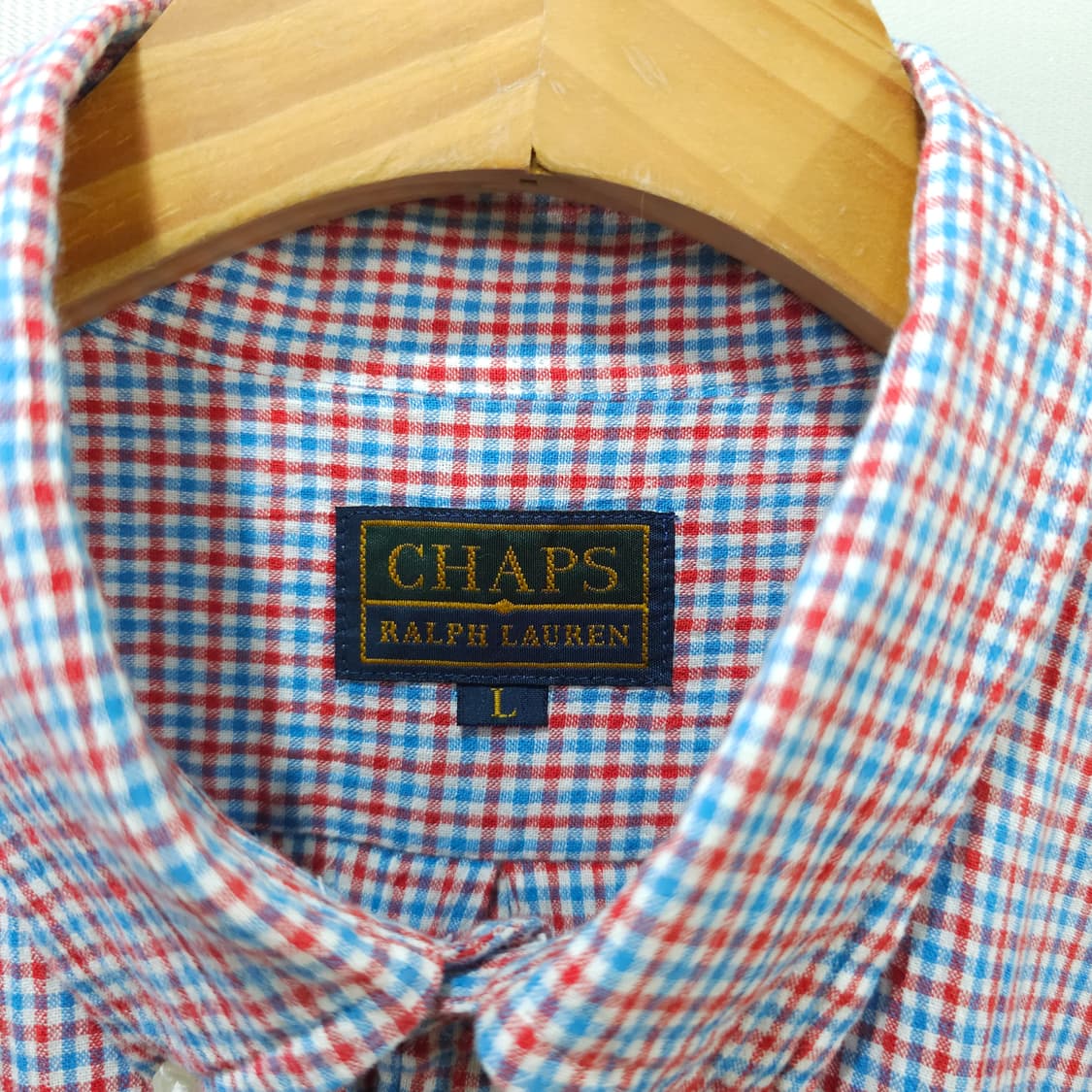 CHAPS RALPH LAUREN 반팔 체크셔츠- L 상품이미지7