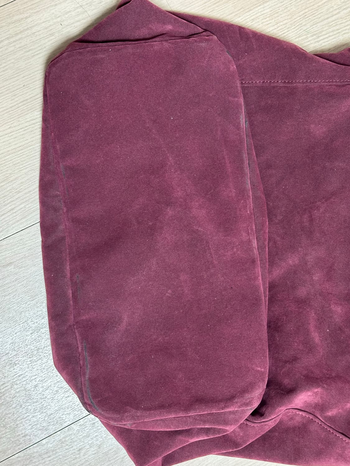 포테 0007 레이어드 파우치 호보 백_스웨이드플럼 상품이미지7