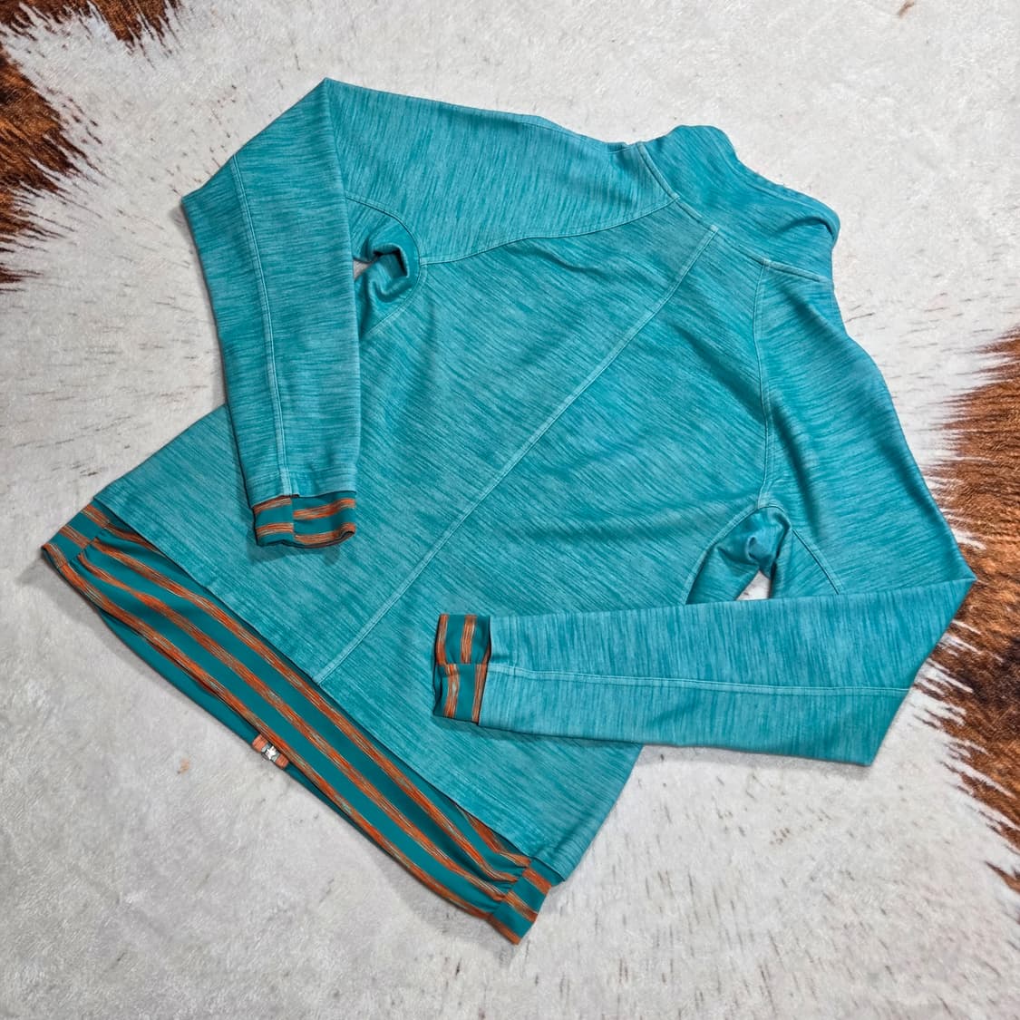 노스페이스 민트 스트라이프 폴리 집업 상품이미지4