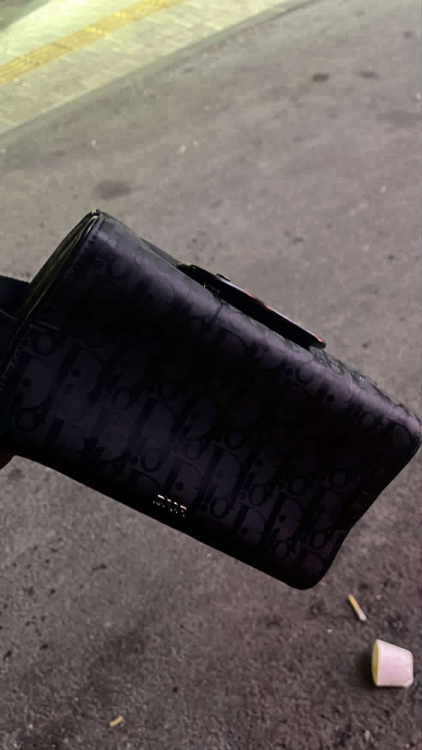 디올 링고 토일레트리 백 블랙 오블리크 미라쥬 상품이미지2