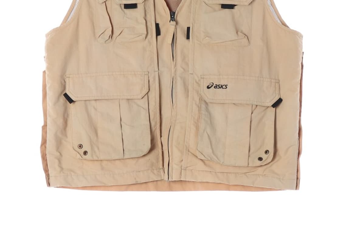 아식스 빈티지 멀티 포켓 유틸리티 베스트 L 상품이미지4