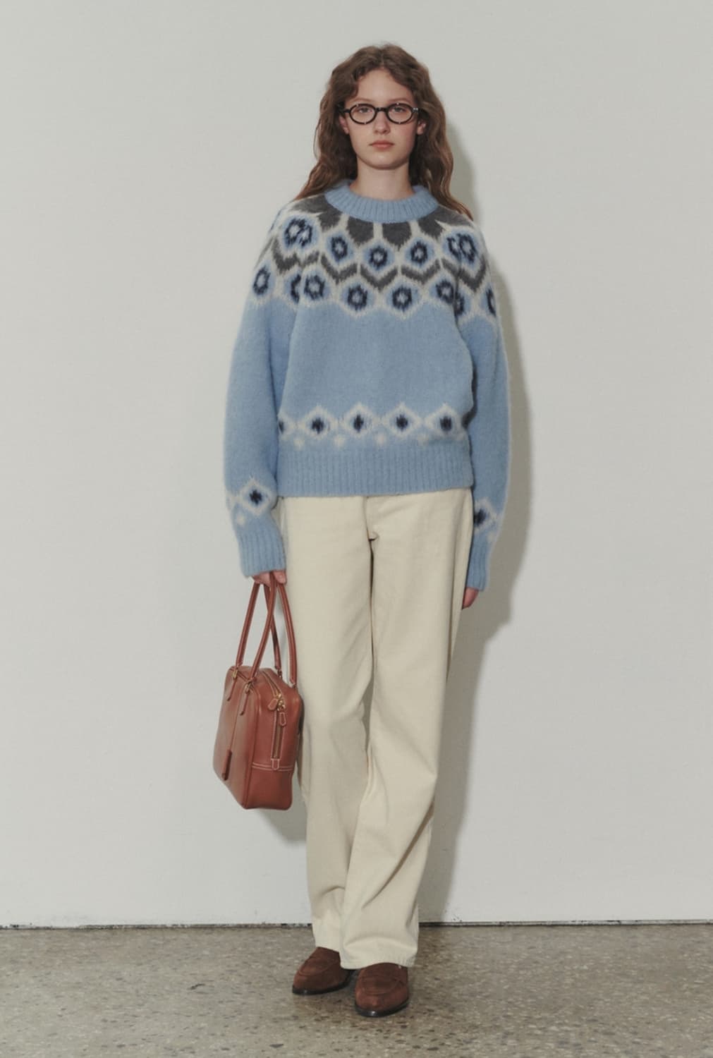 던스트 베이비 알파카 스웨터 니트 상품이미지1