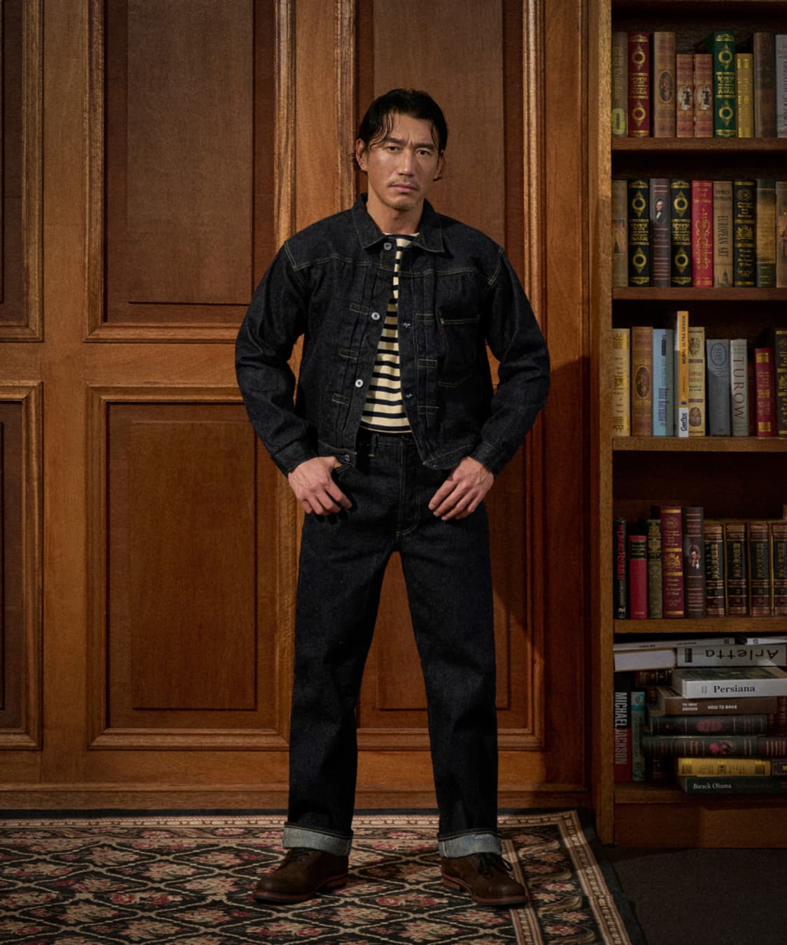 브론슨 / s806xx, s801xx 셀비지 데님 셋업 / 42,31 상품이미지5