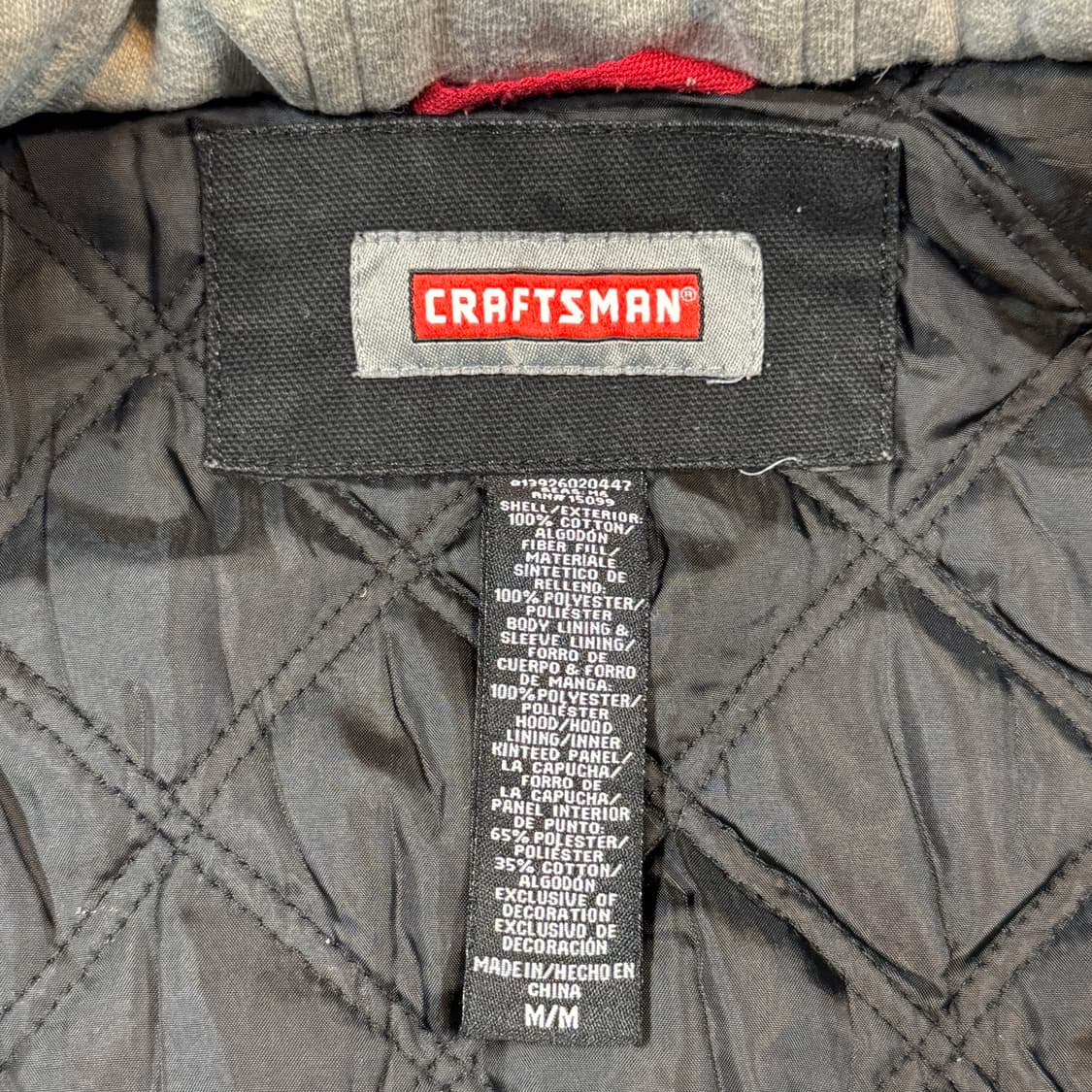 M) Craftsman 크래프트맨 USA 워크웨어 후드 레이어드 자켓 상품이미지8