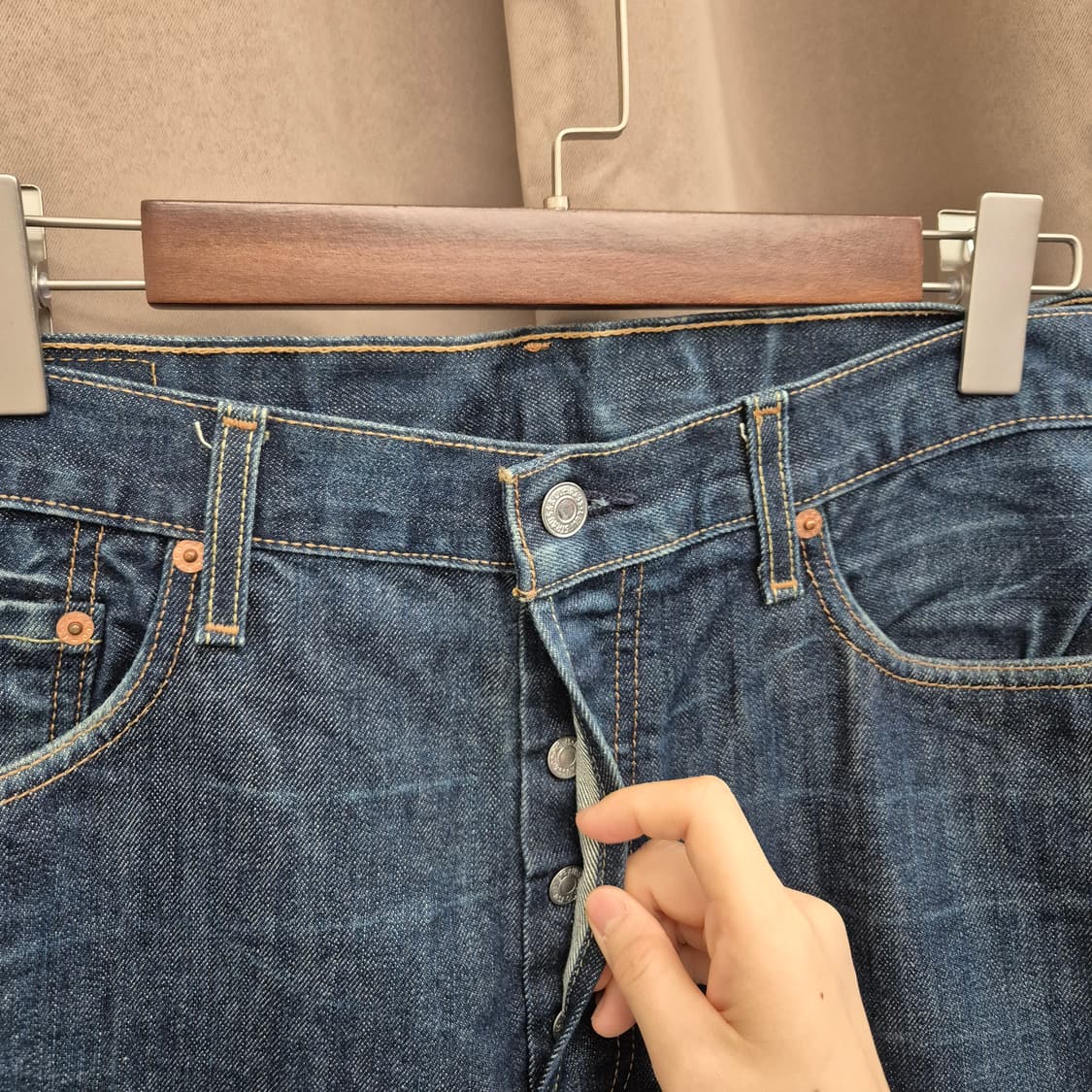 리바이스 501 데님 팬츠 36 상품이미지4