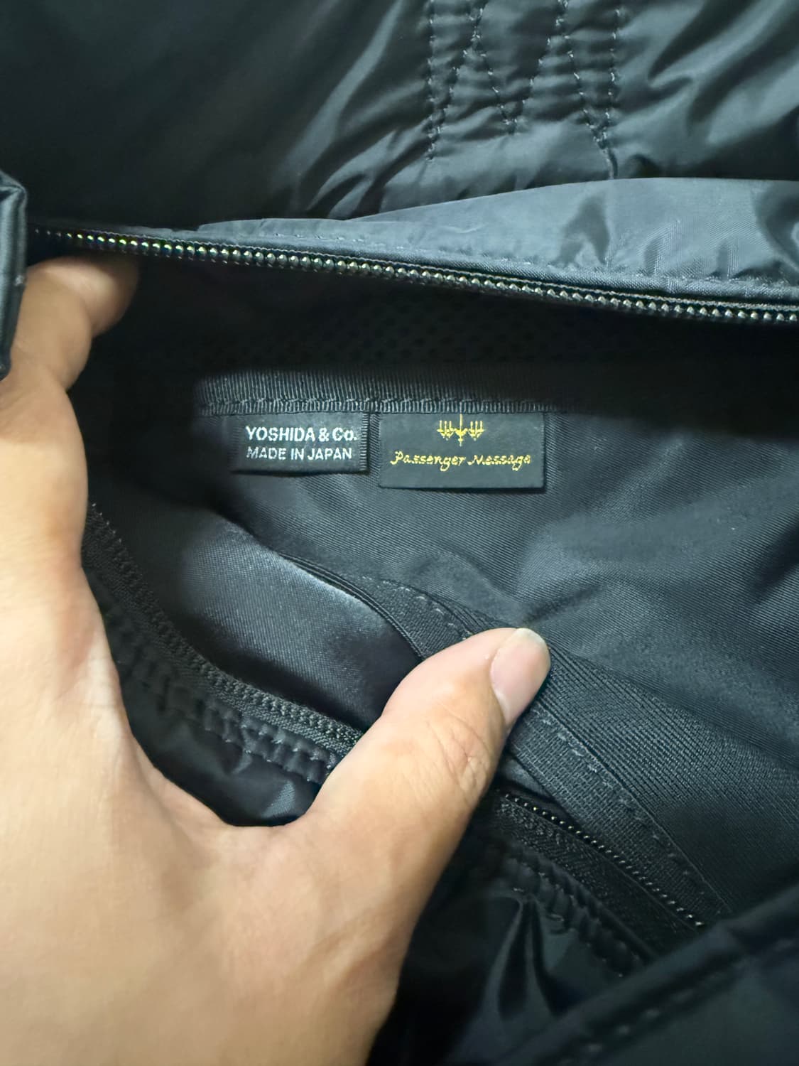 요시다 포터 2way 탱커 헬맷백 블랙 상품이미지4