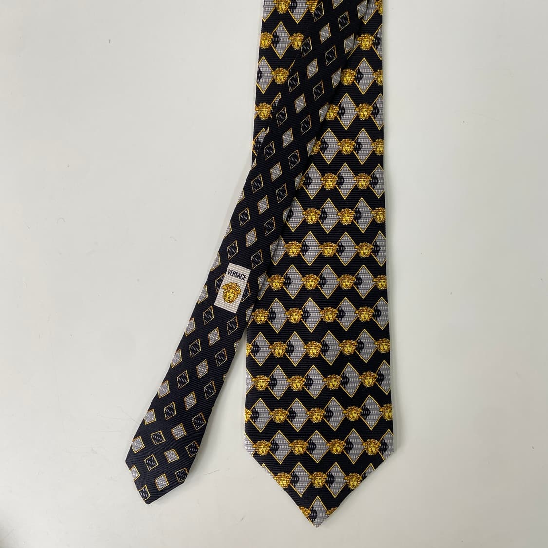 Versace 베르사체 모노그램 정품 명품 넥타이 상품이미지1