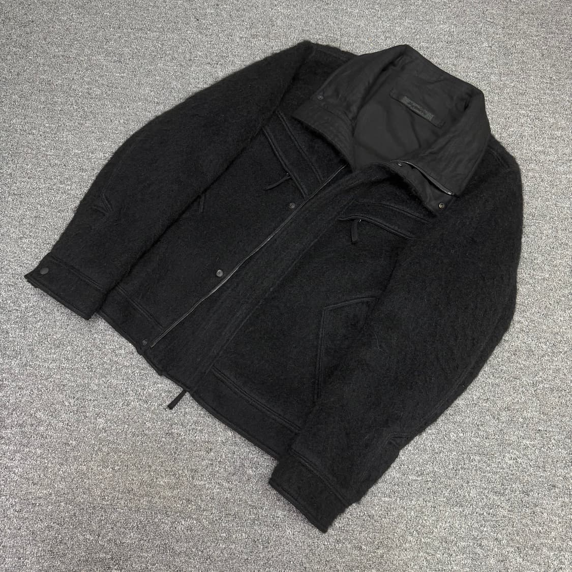 Black merle 모헤어자켓 상품이미지4