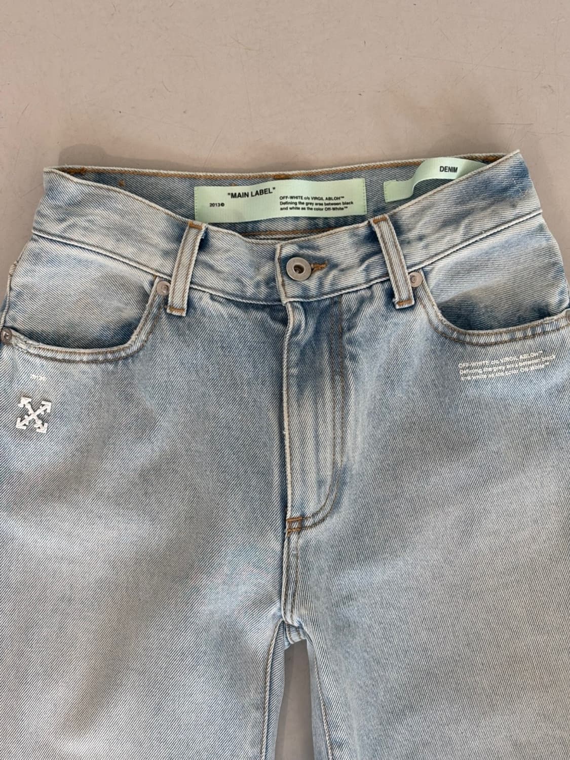 Off-White Bootcut Denim Pants 상품이미지4