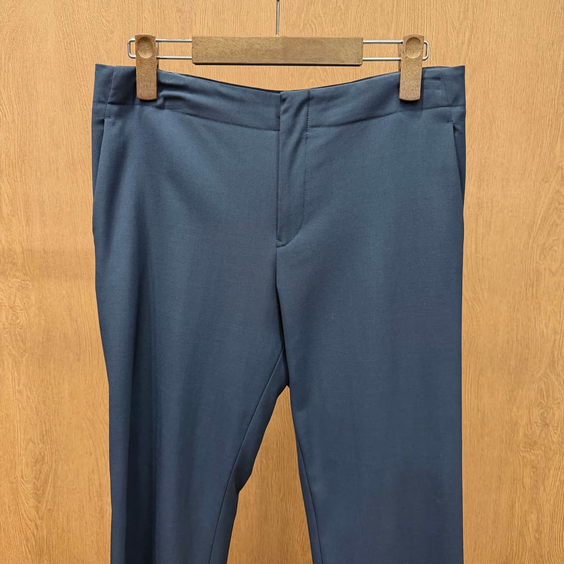 질샌더 슬랙스 팬츠 클래식 테일러드 히든 후크 디테일 스트레이트핏 블랙 상품이미지4