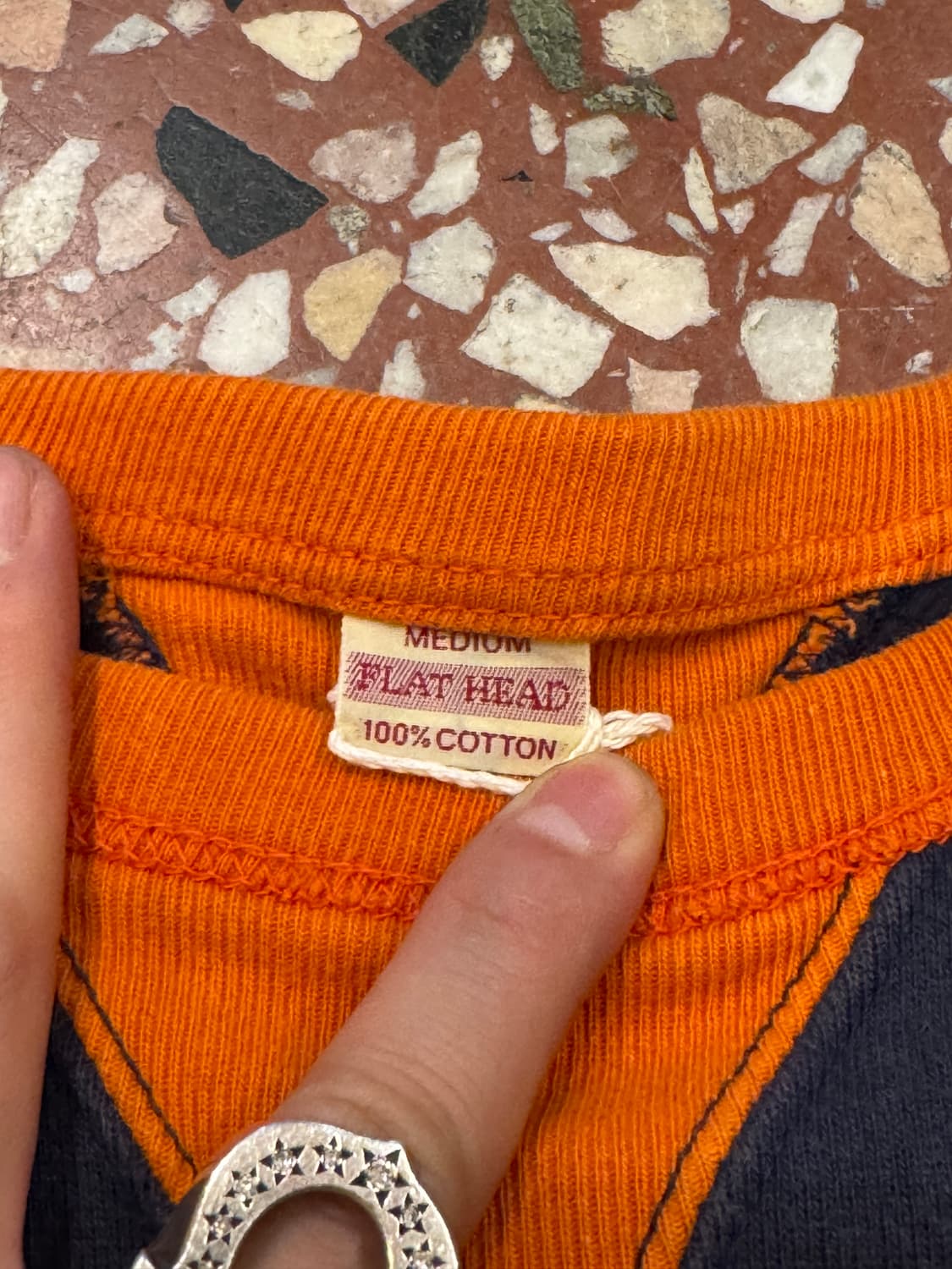 플랫헤드 투톤 스웻 (M) 상품이미지4