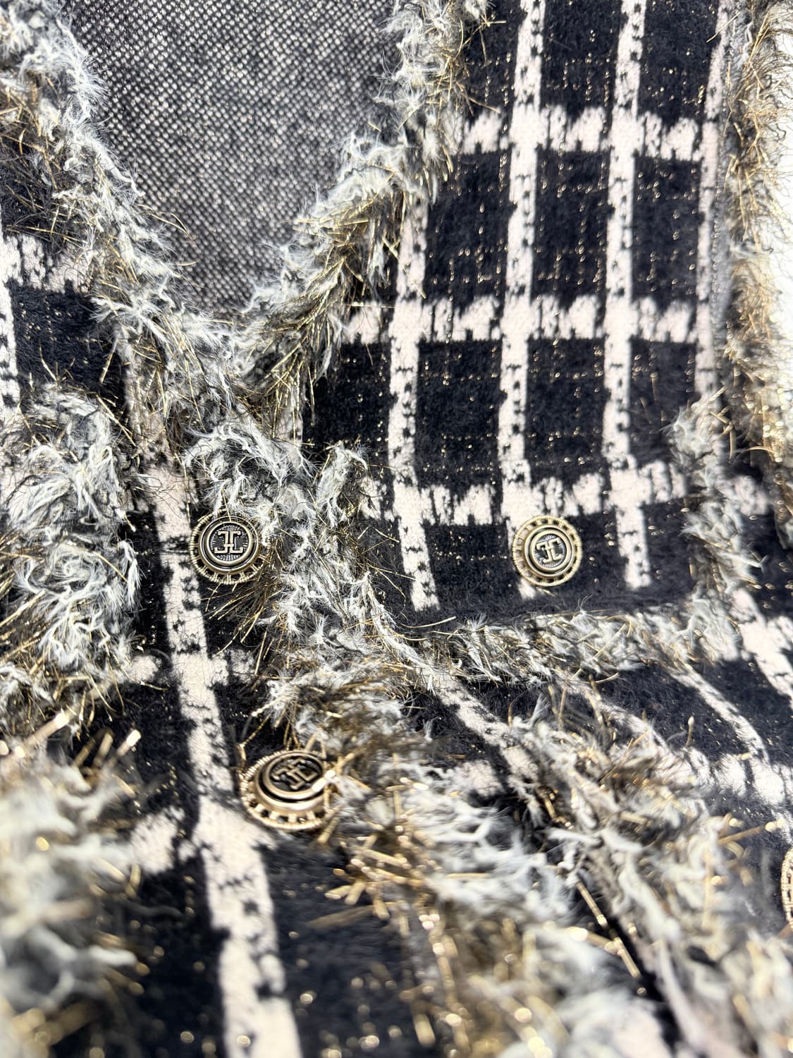 에고이스트 트위드 베스트 상품이미지3