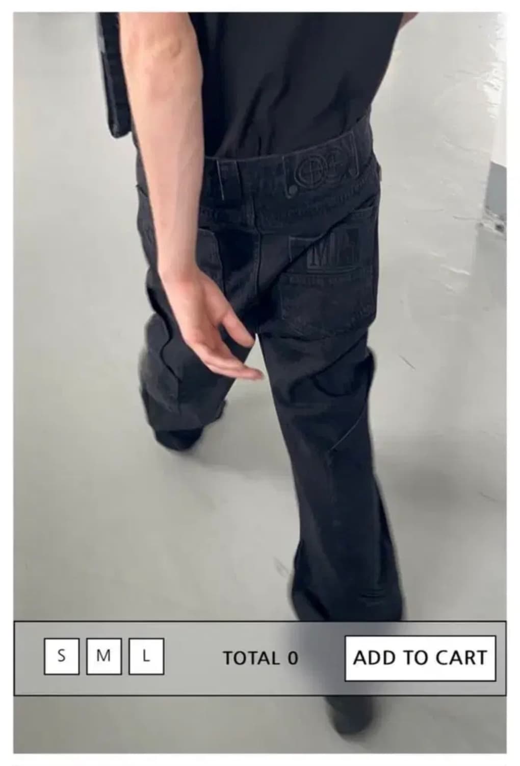 플라스틱프로덕트CALF데님 상품이미지1