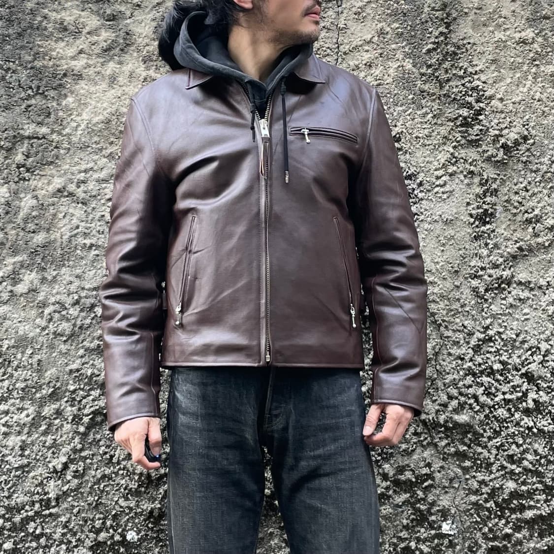 ONETIME LEATHER SINGLE RIDER 상품이미지9