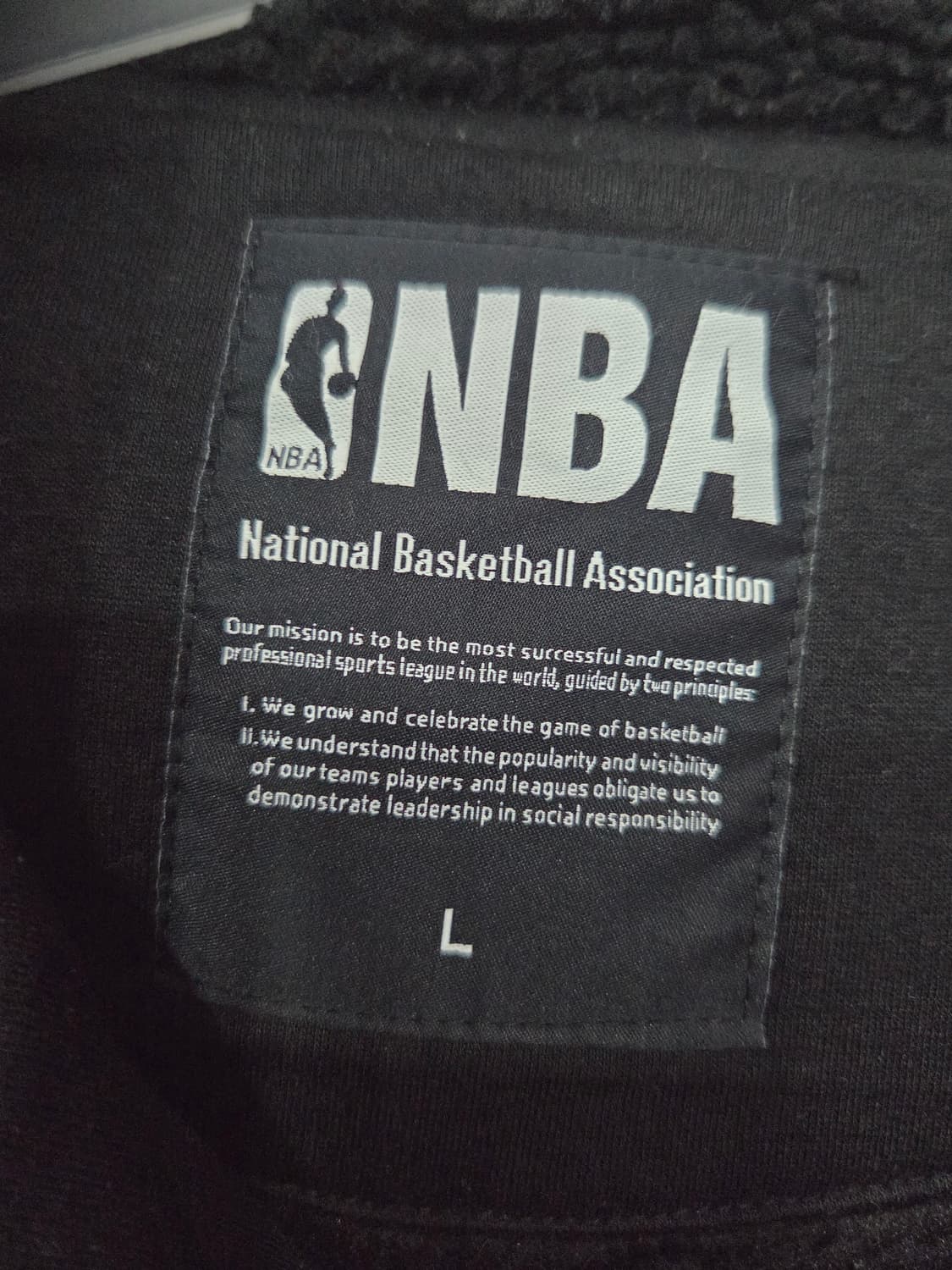 NBA 겨울후드 블랙점퍼 상품이미지3