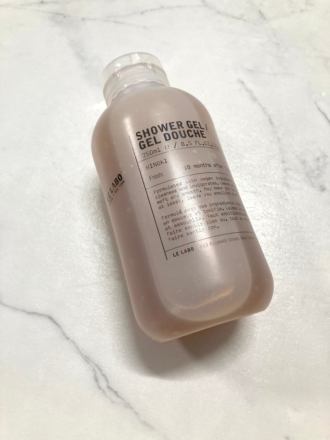 (미개봉)르라보 히노키 샤워젤 바디워시 250ml 상품이미지1