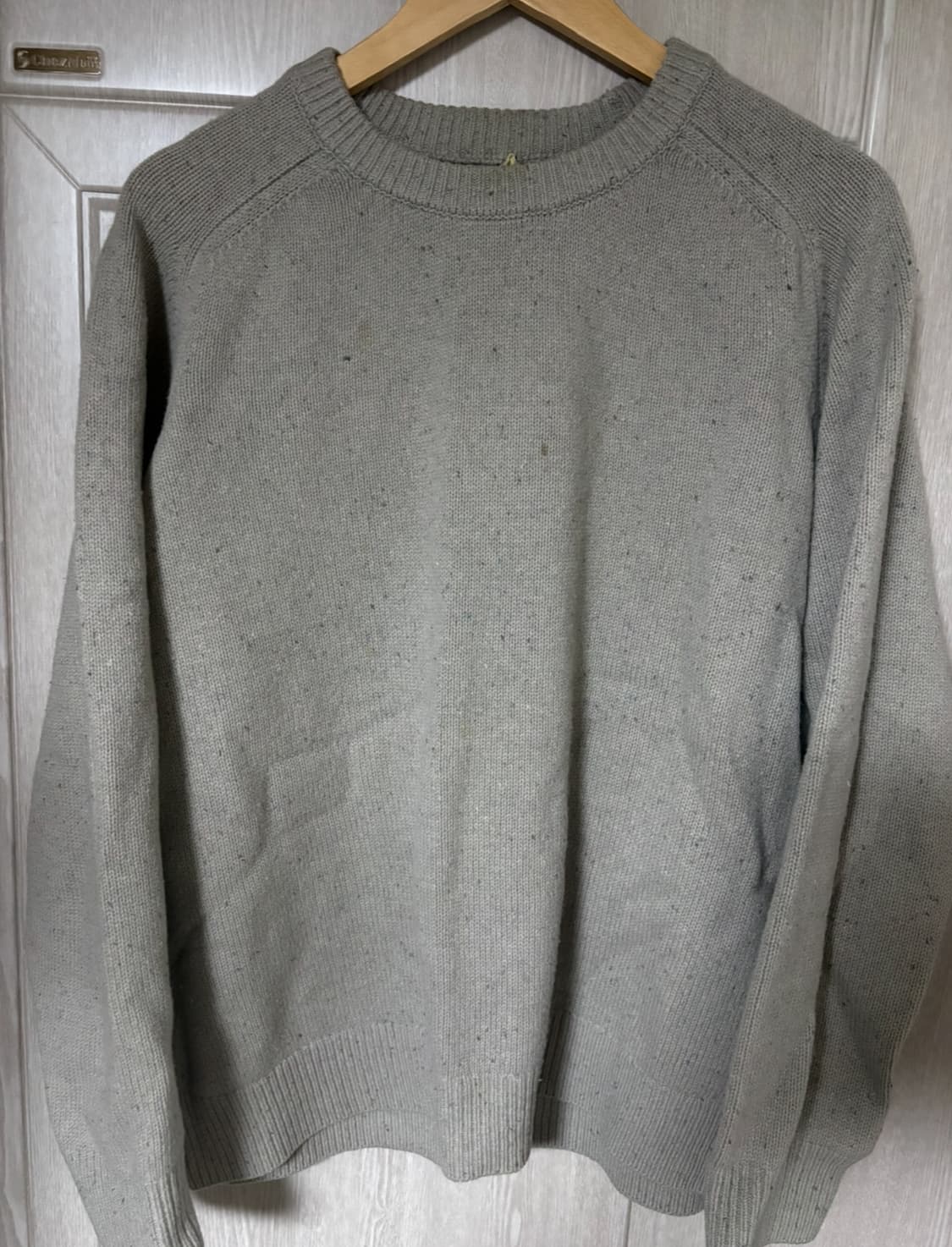 카키스 크루넥 스웨터 24fw L 상품이미지1