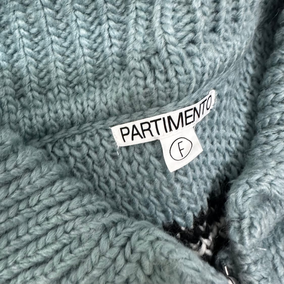 파르티멘토 노르딕 여성 니트 집업 FREE 상품이미지3