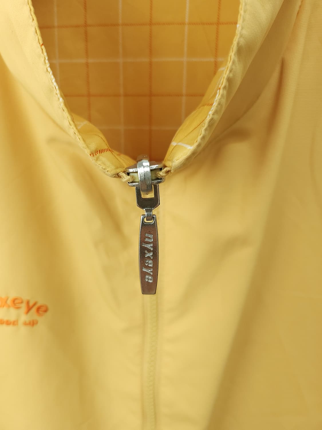 (빈티지)nyxeye 옐로우 양면 바람막이 105 XL 상품이미지4