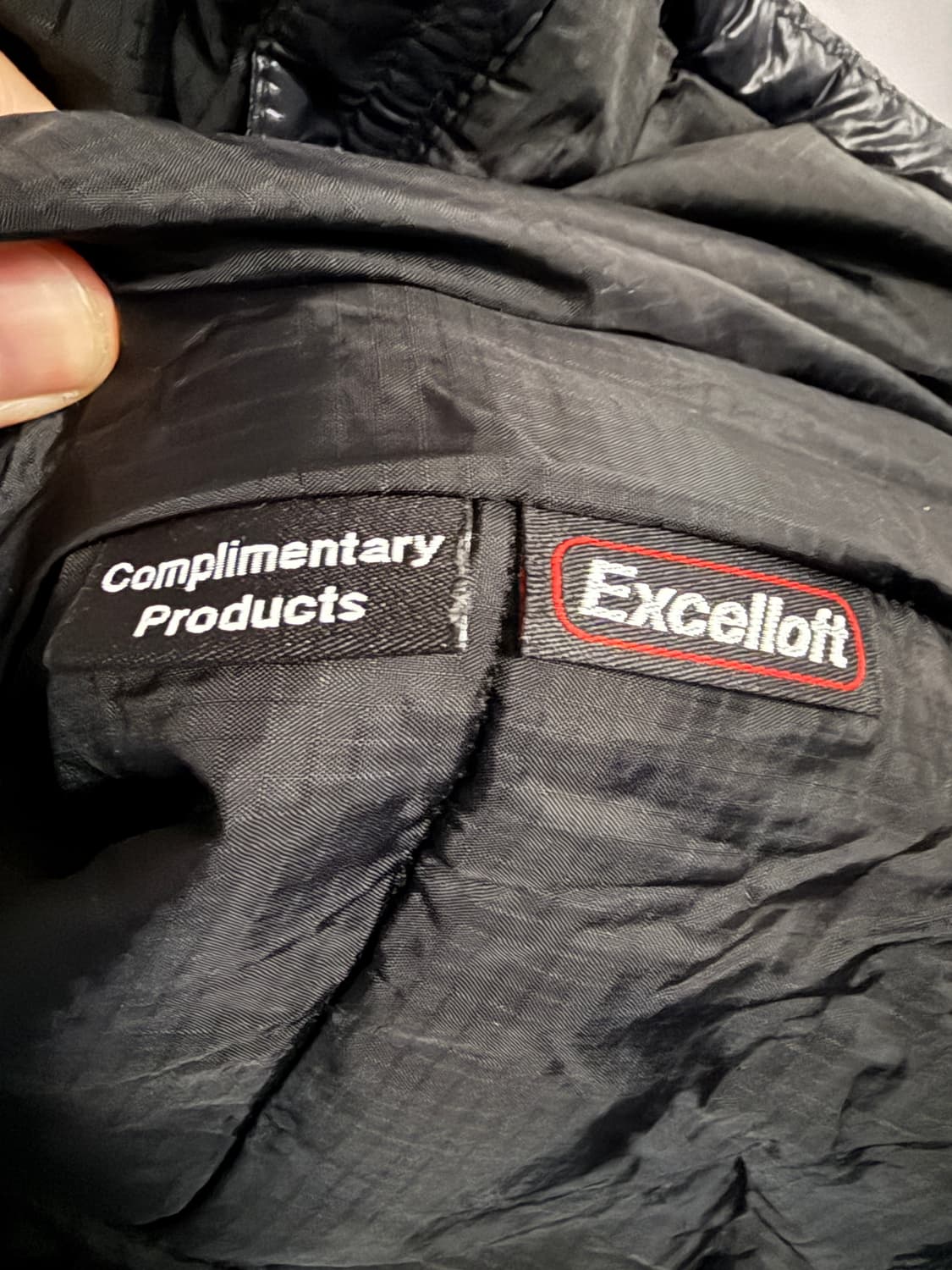 THE NORTH FACE Excelloft 블랙 경량 패딩 상품이미지5