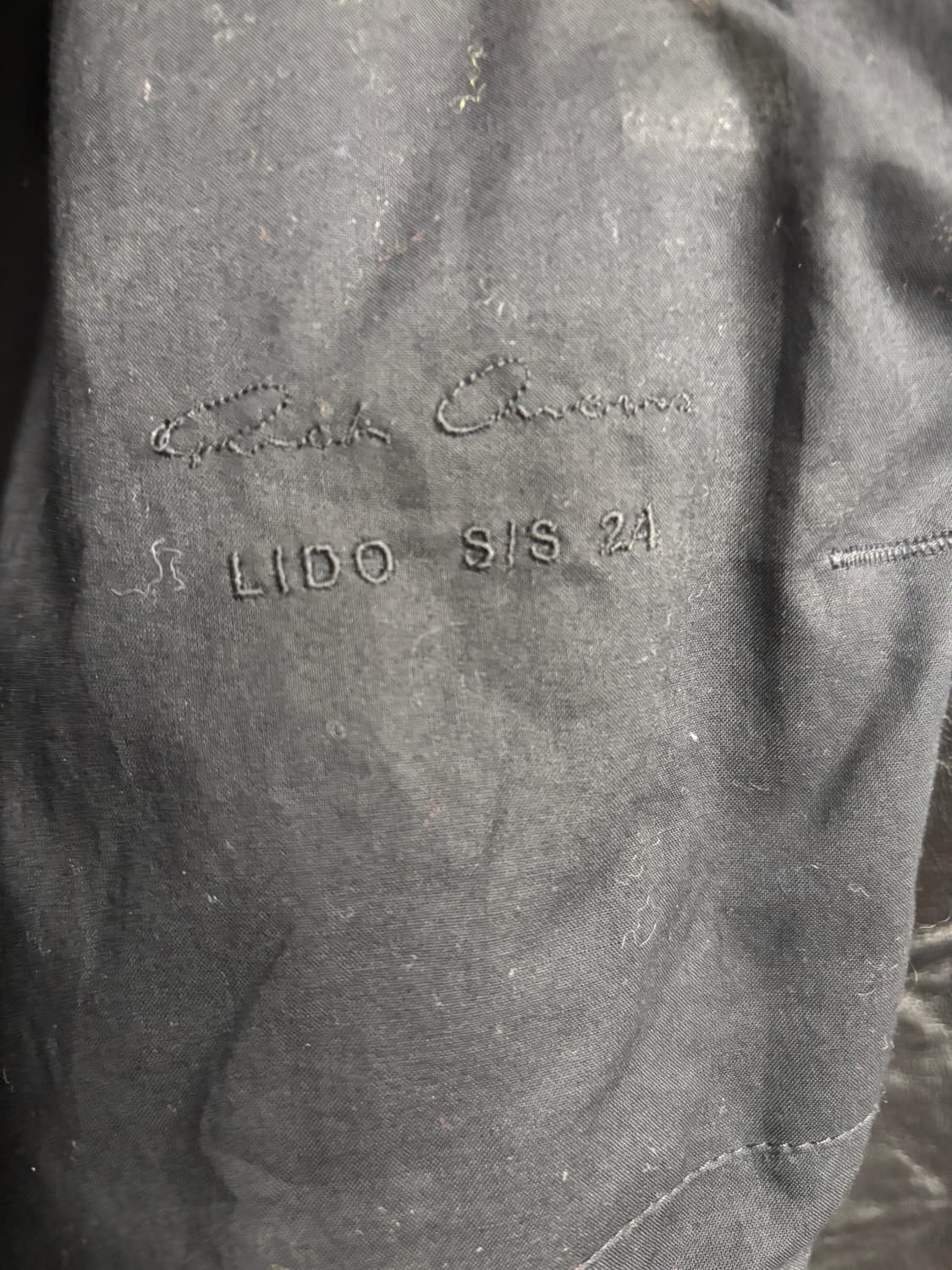 릭오웬스 베스트 LIDO  s/s 24 상품이미지5