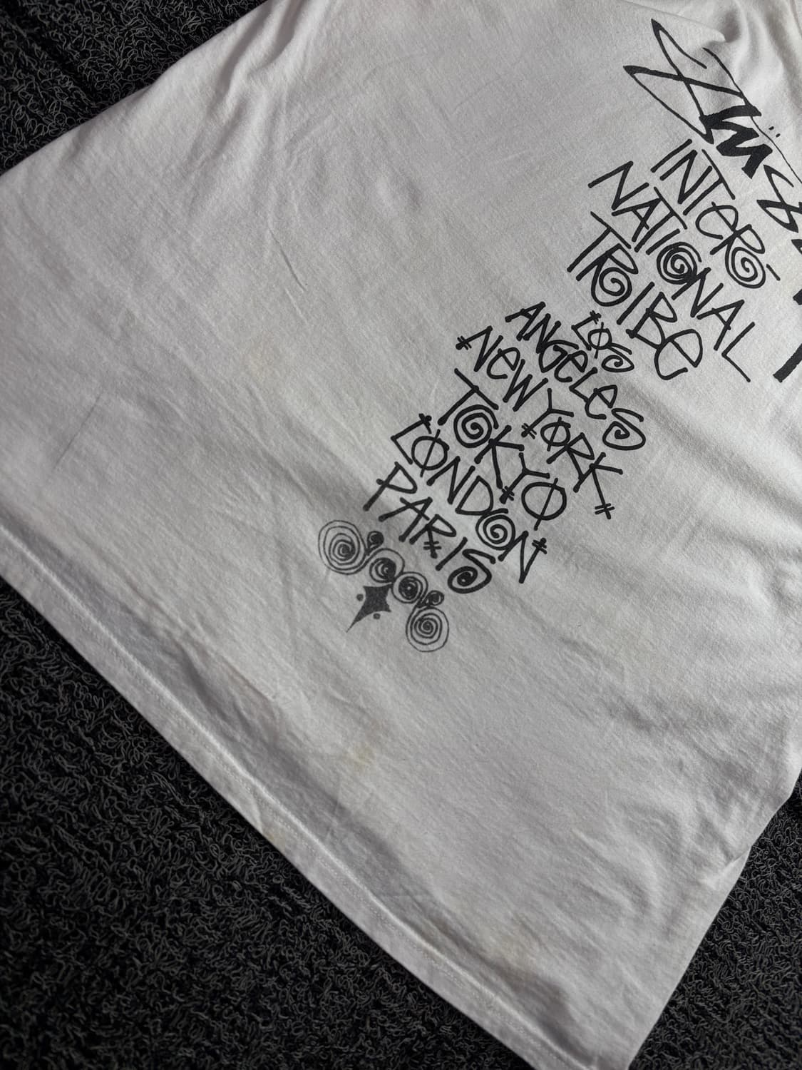 스투시 인터네셔널 트라이브 빅로고 반팔티 3815 상품이미지6