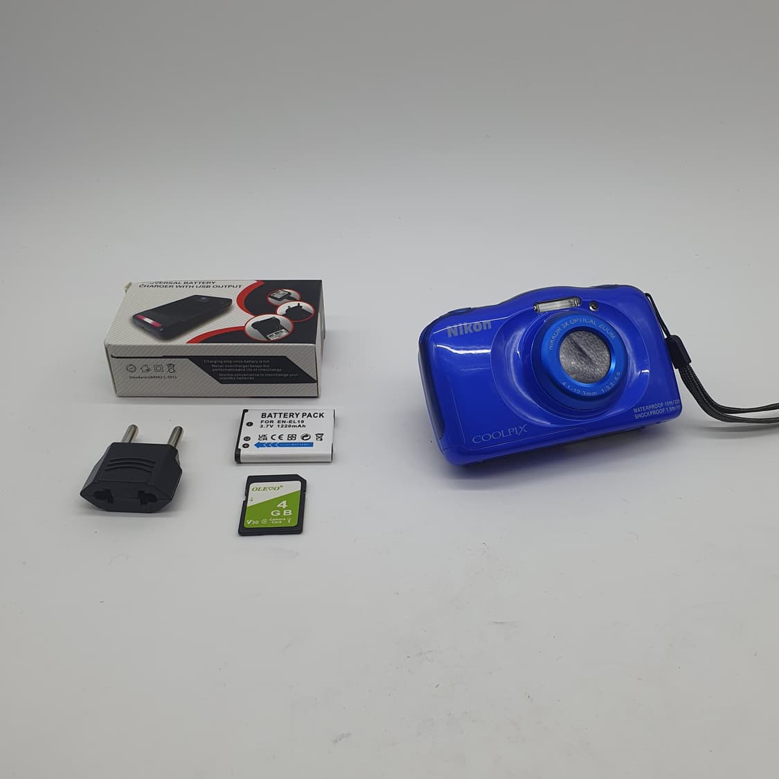 작례⭕️  니콘 쿨픽스 S33 W100 마린 블루 🌊   상품이미지10