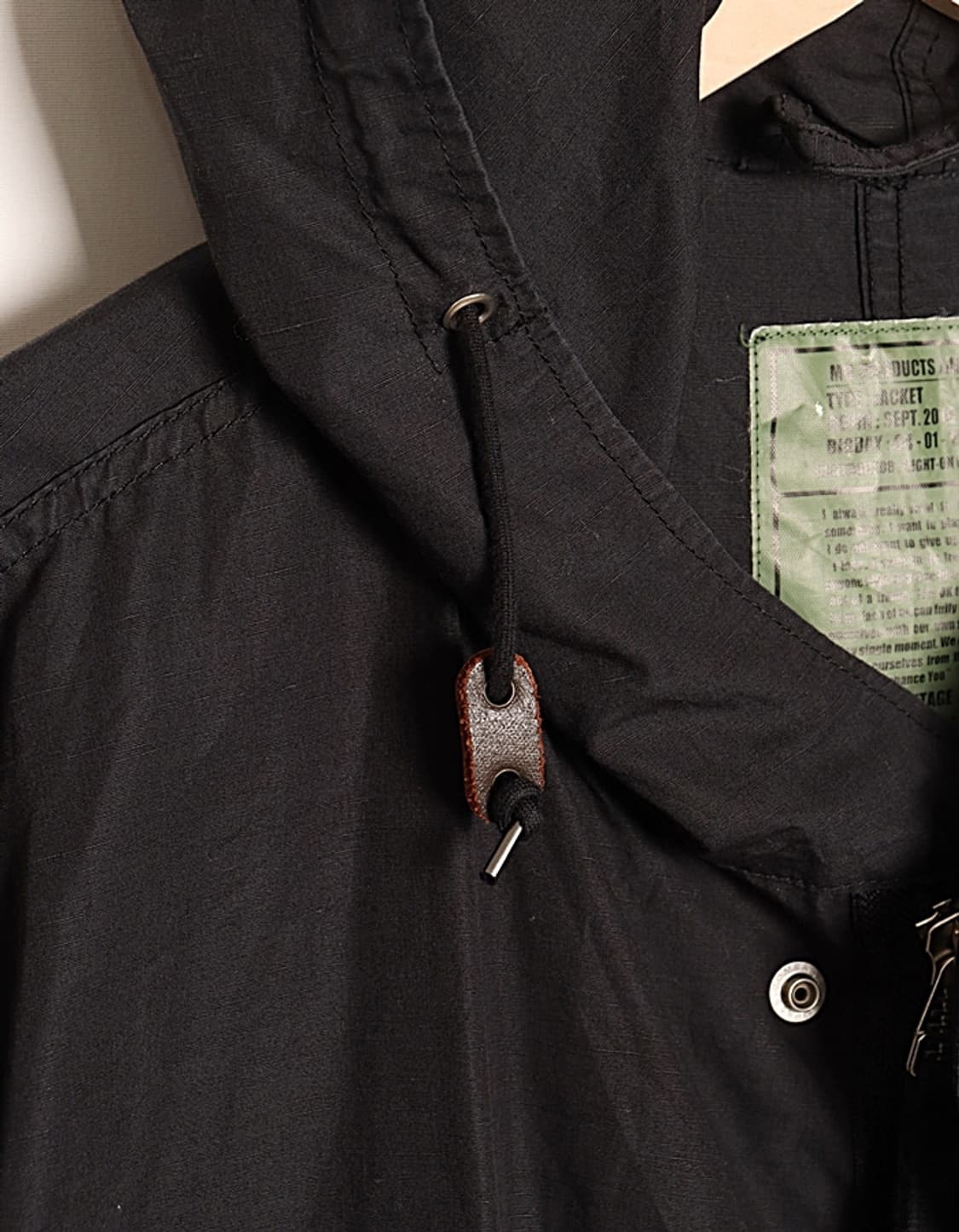 RE-VINTAGE BACK NUMBER Fishtail Parka 상품이미지3