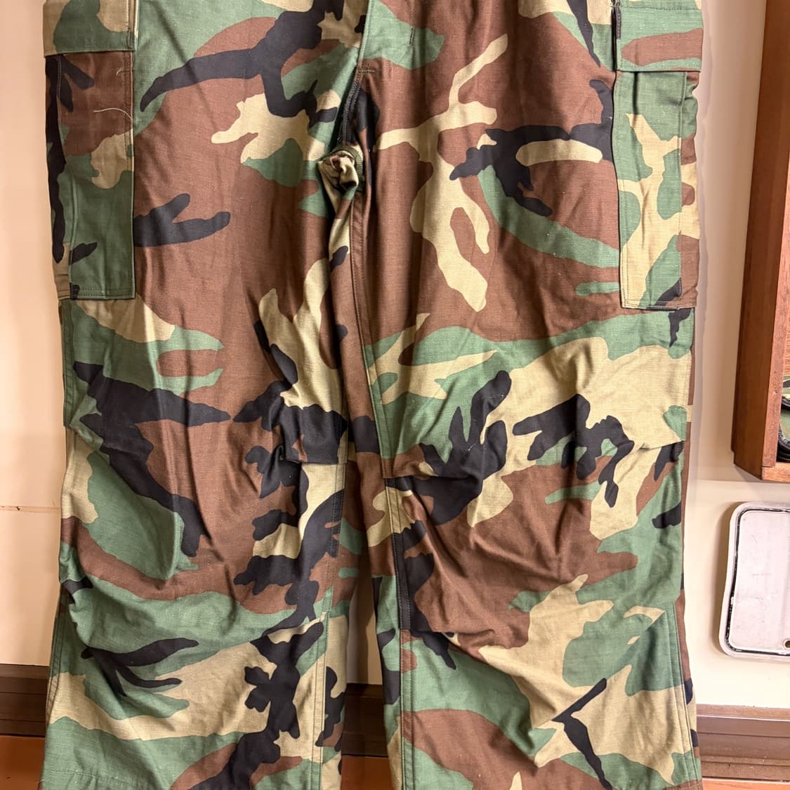 미군 오리지널 M65 필드팬츠 우드랜드 Large-Long Size 상품이미지3