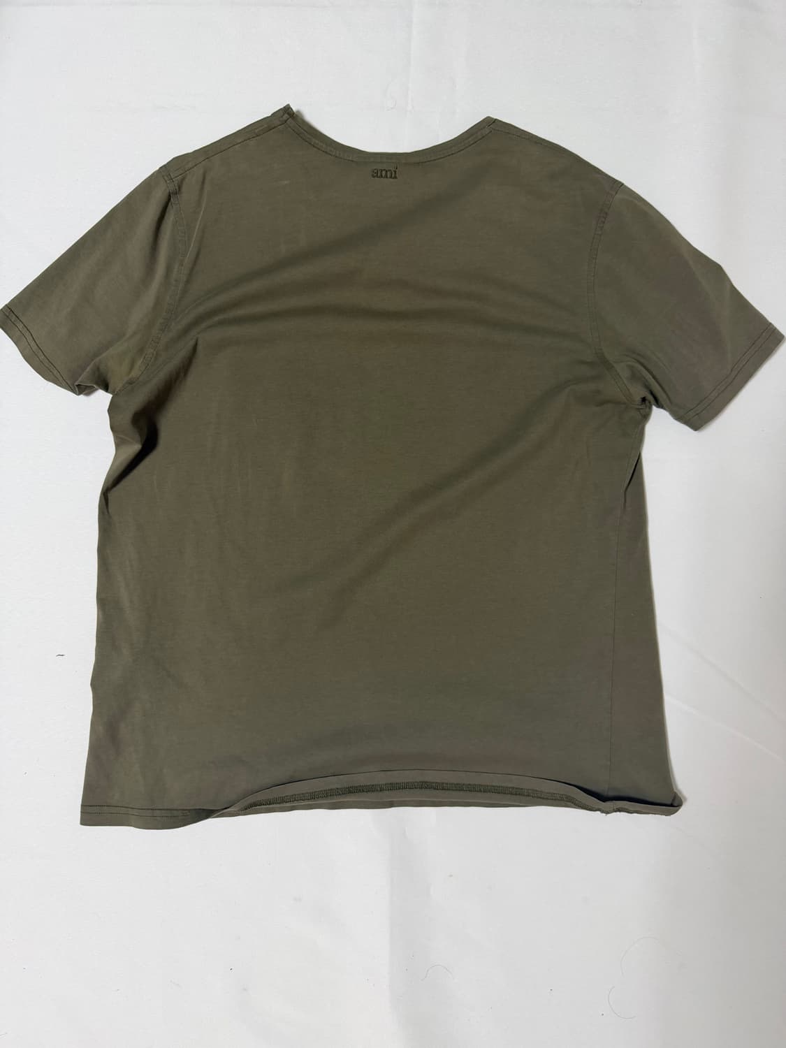 아미(AMI) X 10 꼬르소꼬모 콜라보 반팔 티셔츠(카키) 상품이미지2