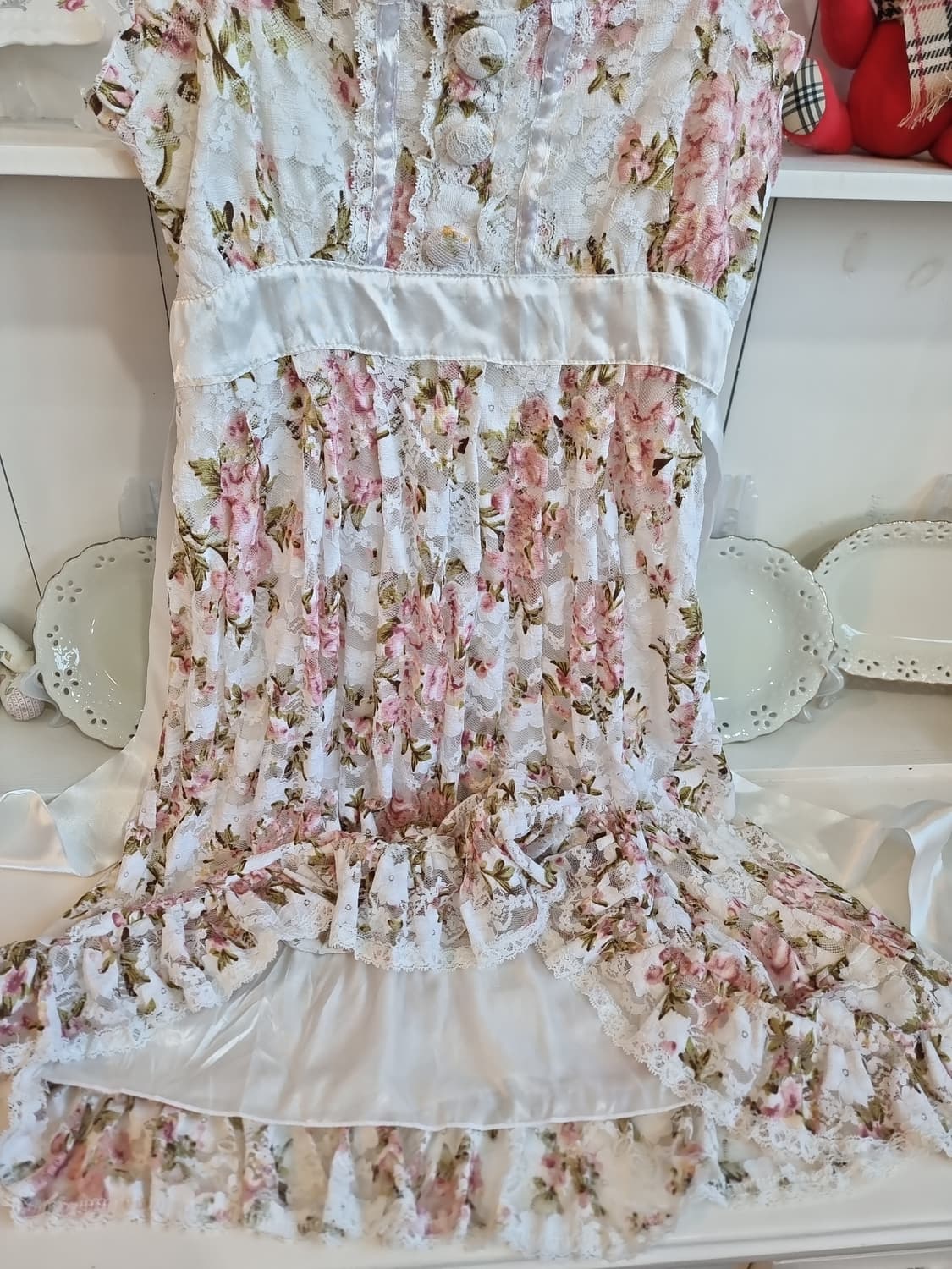 (LIZ LISA, 리즈리사) 로즈 레이스 캐미솔 원피스 상품이미지6