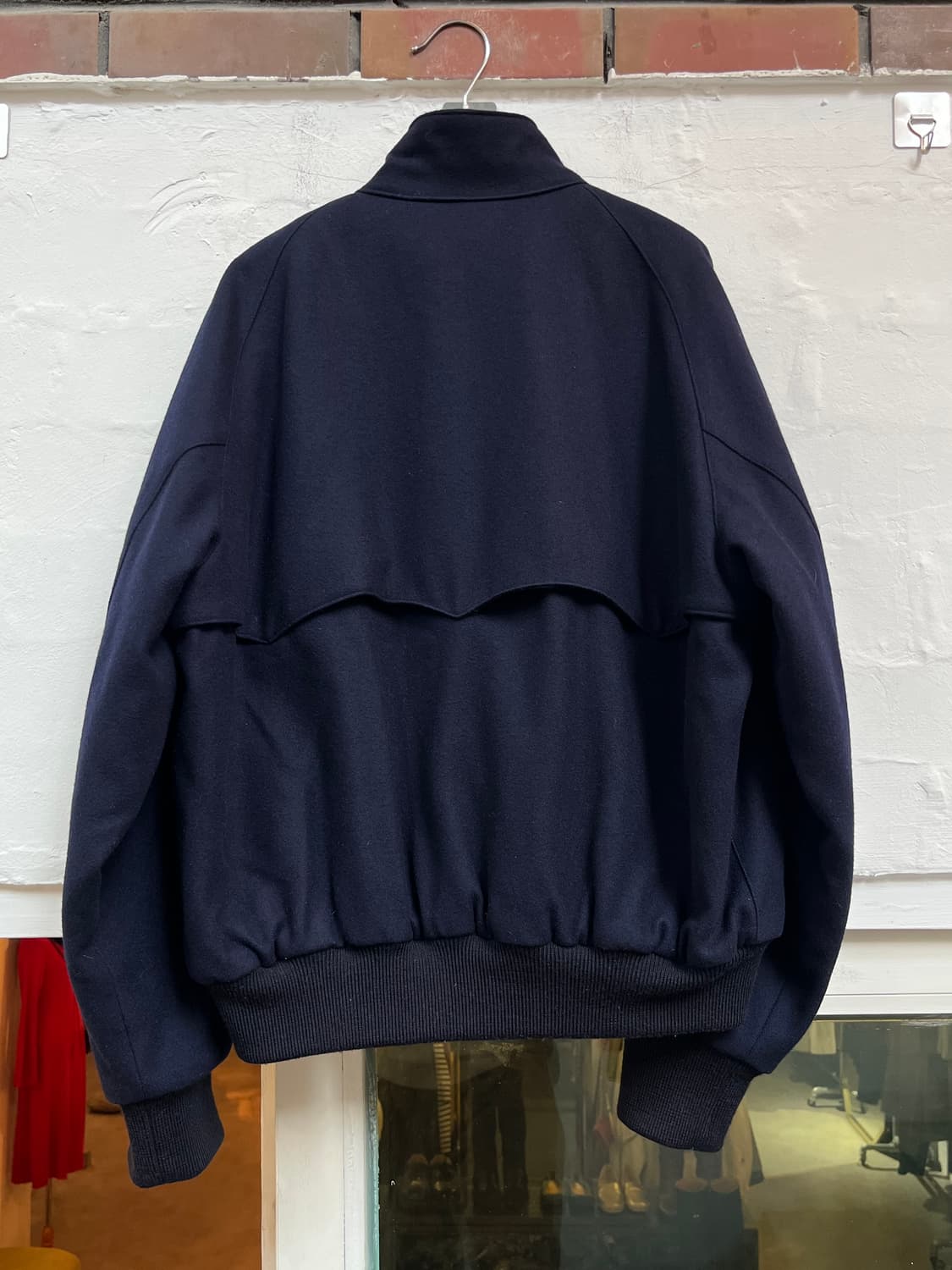 New Yorker 네이비 울 혼방 봄버 자켓 L 상품이미지9