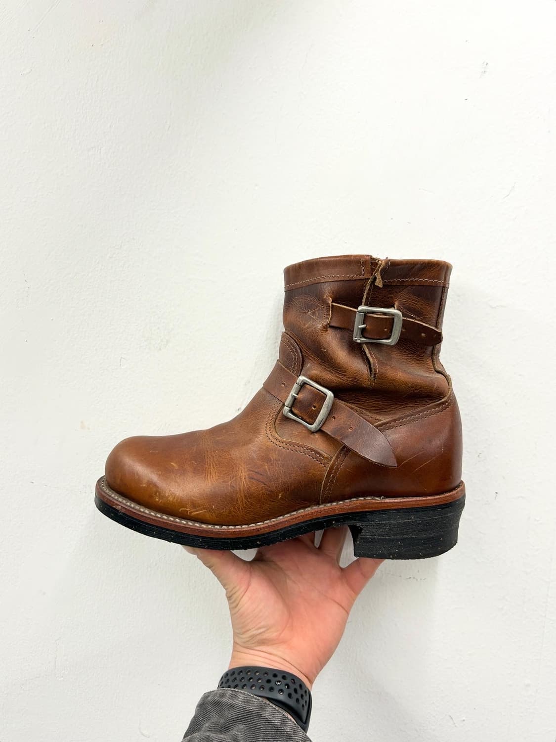 치페와 브라운 엔지니어드 부츠 8E, 260 상품이미지1