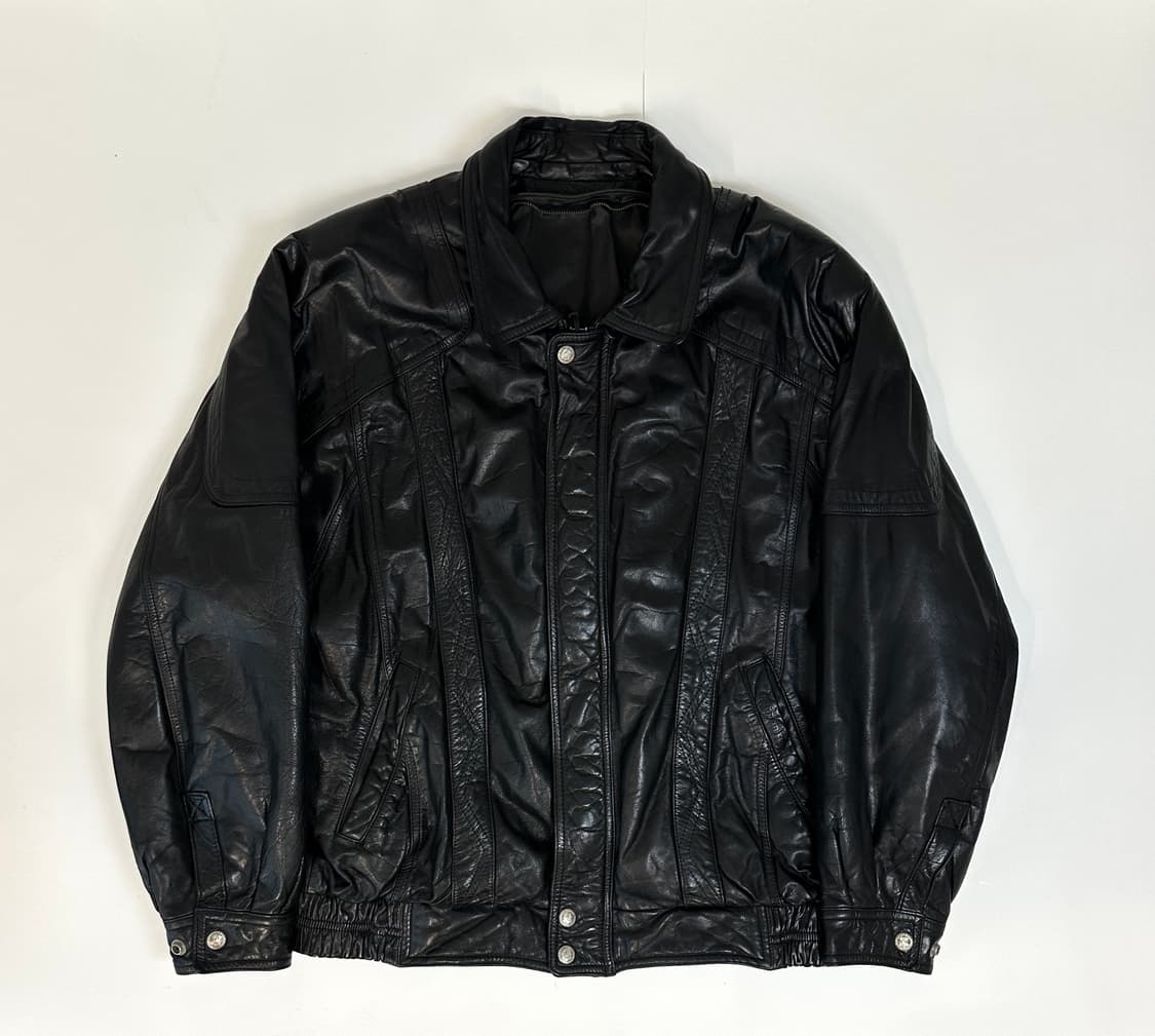 헤일리비버//런던포그 리얼레더 가죽 자켓 상품이미지2