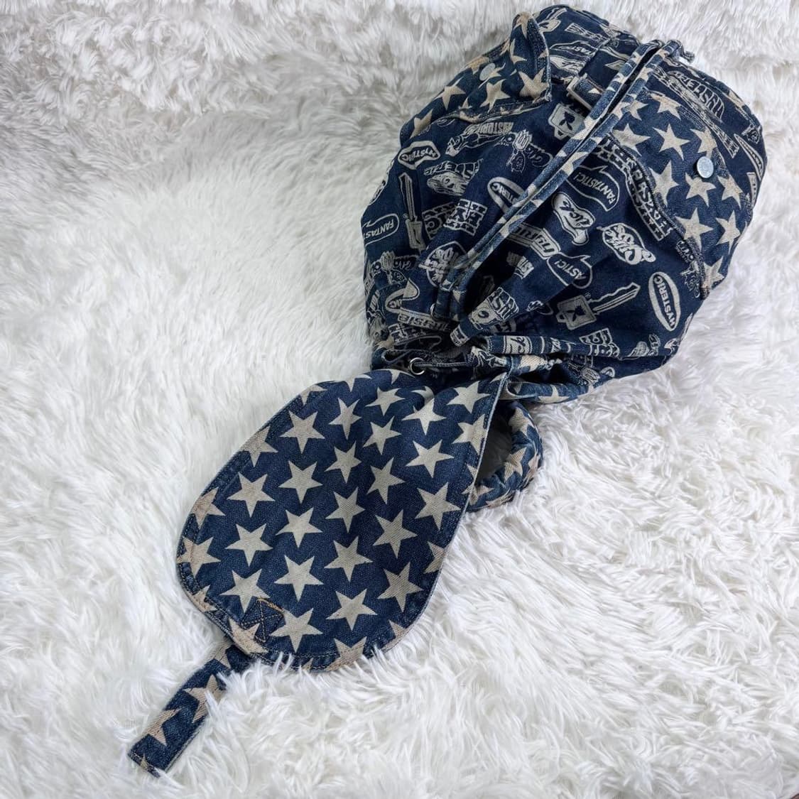 히스테릭 글래머 스타 데님 럭색 백팩 상품이미지6