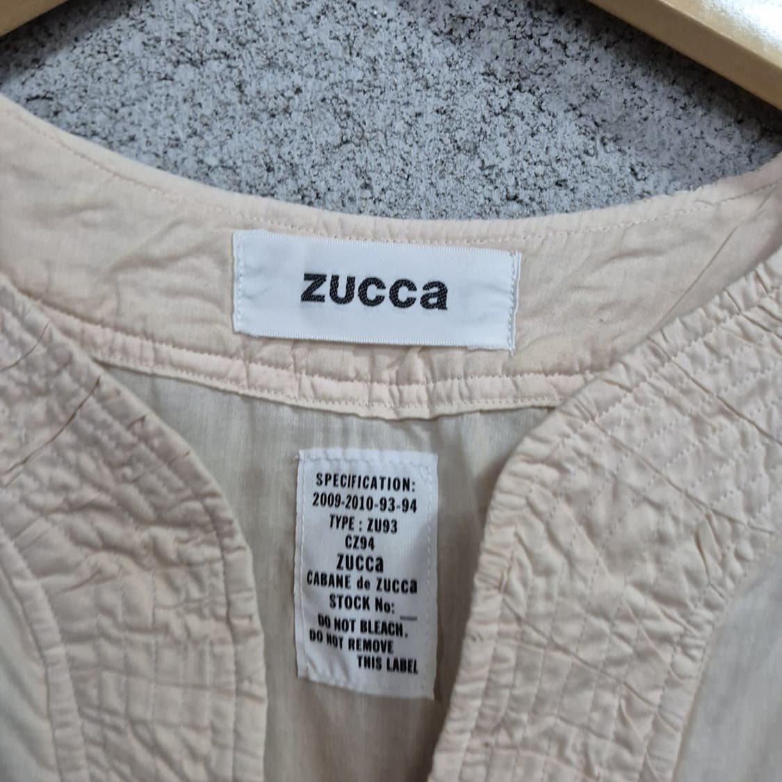 주카 zucca 면 블라우스  상품이미지3